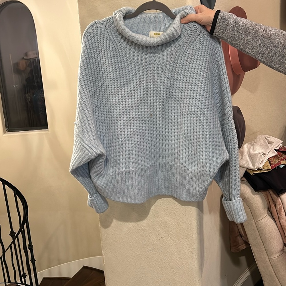 Light blue sweater